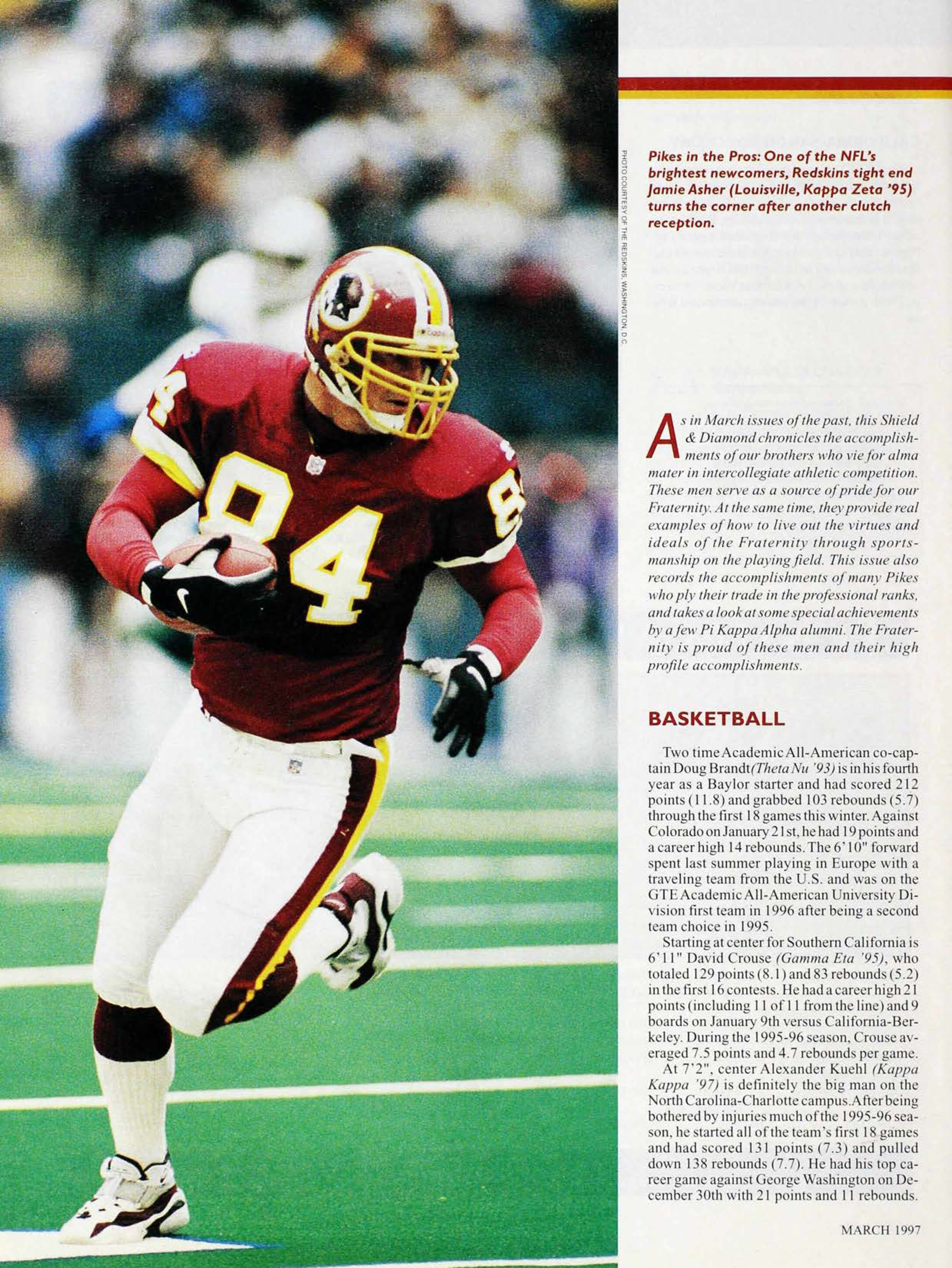 Pi Kappa Alpha's 1996-97 Sports Review